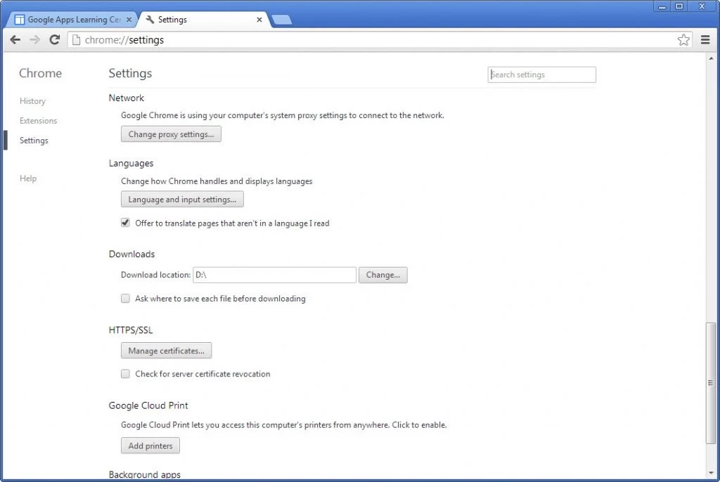 Google Chrome — Screenshot 1